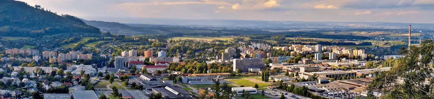 Panorama Kopřivnice